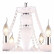 Подвесная люстра Arte Lamp Teatro A3964LM-8WH