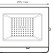 Настенно-потолочный прожектор Gauss Elementary 613100110