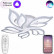 Потолочная люстра Natali Kovaltseva Smart home LED LAMPS 81214