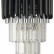 Накладной светильник Natali Kovaltseva Darian DARIAN 76017/2W CHROME BLACK