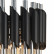 Накладной светильник Natali Kovaltseva Darian DARIAN 76017/2W CHROME BLACK