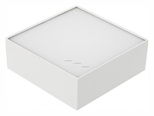Накладной светильник Arlight SP-QUADRO-S170x170-18W Warm3000 (WH, 120 deg, 230V) 029476