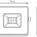 Настенно-потолочный прожектор Gauss Elementary 613100210
