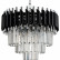 Подвесная люстра Natali Kovaltseva Darian DARIAN 76017/5C CHROME BLACK