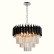 Подвесная люстра Natali Kovaltseva Darian DARIAN 76017/5C CHROME BLACK