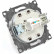 Розетка Ethernet RJ-45 без рамки Stekker Катрин 49023