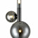 Торшер Indigo Canto 11026/4F Black
