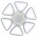 Потолочная люстра Natali Kovaltseva Smart home LED LAMPS 81216