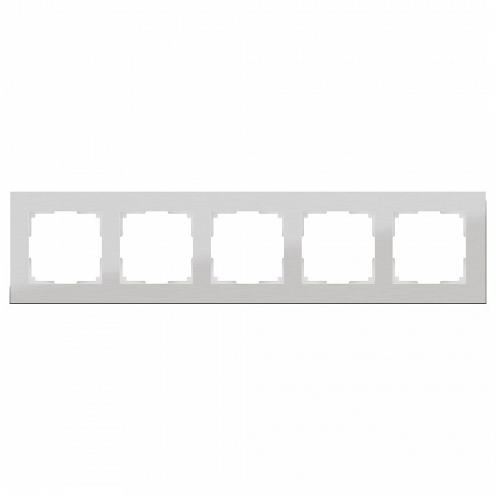 Рамка на 5 постов Werkel Aluminium WL11-Frame-05