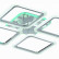 Потолочная люстра EVOLED Qutro SLE200412-04RGB