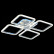 Потолочная люстра EVOLED Qutro SLE200412-04RGB