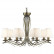 Подвесная люстра Arte Lamp Domain A9521LM-8AB