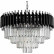 Подвесная люстра Natali Kovaltseva Darian DARIAN 76017/10C CHROME BLACK