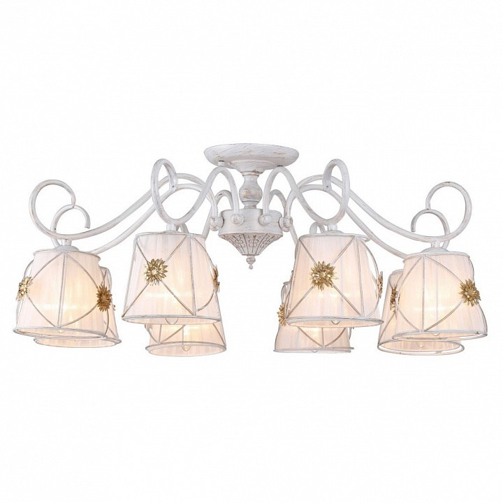 Люстра на штанге Arte Lamp Fortuna A5495PL-8WG