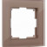 Рамка на 1 пост Werkel Favorit (латте, стекло) W0011142