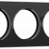 Рамка на 3 поста Werkel черный W0035108