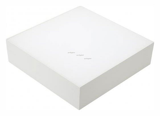 Накладной светильник Arlight SP-QUADRO-S220x220-27W Warm3000 (WH, 120 deg, 230V) 029480