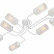 Потолочная люстра Vitaluce V4310 V4310-0/8PL