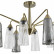 Люстра на штанге Indigo Campana 13028/8R Brass