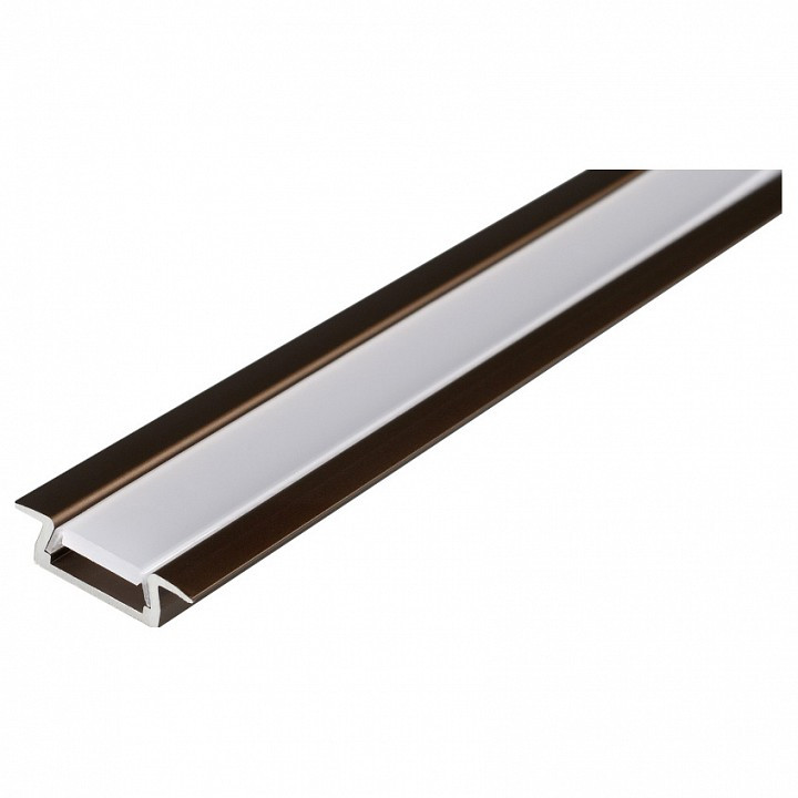 Профиль встраиваемый Arlight MIC-F-2000 ANOD Brown Light 017654
