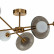 Люстра на штанге Indigo Jazz 11020/6C Brass