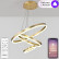 Подвесной светильник Natali Kovaltseva Oreol HIGH-TECH LED LAMPS 82042