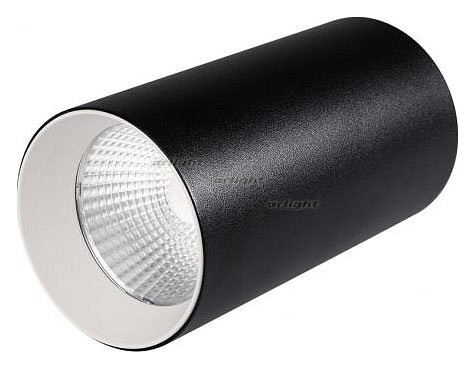 Накладной светильник Arlight SP-POLO-SURFACE-R85-15W White5000 (BK-WH, 40 deg) 027519