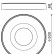 Накладной светильник Mantra Coin 7564