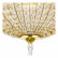 Потолочная люстра Arte Lamp Turbante A6850PL-4GO