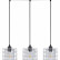 Подвесной светильник Escada Grid 10190/3S Chrome