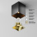 Накладной светильник Maytoni Alfa LED C065CL-8W2.7K-SQ-B