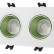 Встраиваемый светильник Denkirs DK3020WGR DK3072-WH+GR