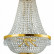 Подвесная люстра Ideal Lux Caesar CAESAR SP12 ORO