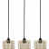 Подвесной светильник Escada Grid 10190/3S Gold