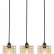 Подвесной светильник Escada Grid 10190/3S Gold
