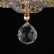Потолочная люстра Maytoni Basfor DIA100-CL-03-G