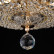 Потолочная люстра Maytoni Basfor DIA100-CL-03-G