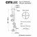 Подвесной светильник Citilux Дуэт CL719051