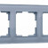 Рамка на 3 поста Werkel Favorit (серый) W0031115