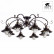 Потолочная люстра Arte Lamp Grazioso A4577PL-8CK