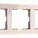 Рамка на 3 поста Werkel Acrylic (айвори) W0032743