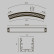 Профиль накладной Maytoni Led strip ALM-3535R-B-D-45°-0.8M