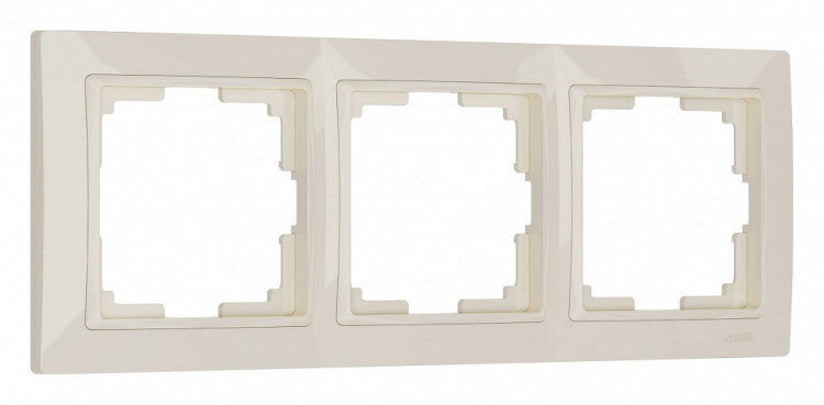 Рамка на 3 поста Werkel Snabb Basic (слоновая кость) W0032003