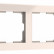 Рамка на 2 поста Werkel Acrylic (айвори) W0022743