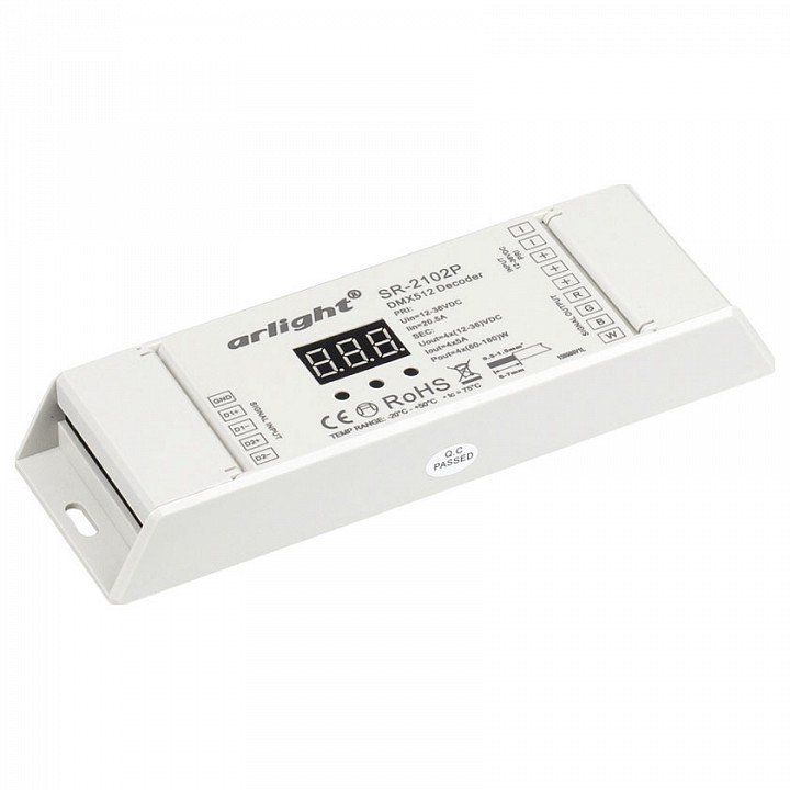 Декодер DMX Arlight SR-2102 SR-2102P (12-36V, 240-720W, 4CH)