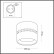 Накладной светильник Odeon Light Real 6610/1C