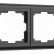 Рамка на 2 поста Werkel черный матовый W0022208