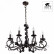Подвесная люстра Arte Lamp Arena A8952LM-8BG