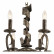 Подвесная люстра Arte Lamp Arena A8952LM-8BG