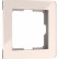 Рамка на 1 пост Werkel Acrylic (айвори) W0012743